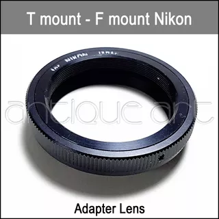 A64 Adaptador Lente Montura T T2 Rosca Cuerpo Nikon F Mount