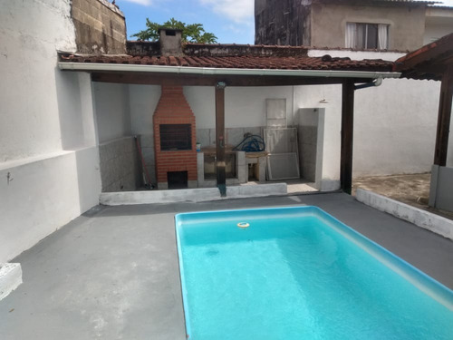 Imagem 2 de 26 de Casa Próximo À Comércios Com Área De Lazer, Piscina E Churrasqueira, No Balneário Gaivota Em Itanhaém, À 1.800 Metros Do Mar
