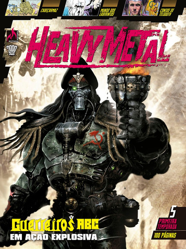 Heavy Metal 1º temporada - Episódio 5, de Mills, Pat. Editora Edições Mythos Eireli, capa mole em português, 2018