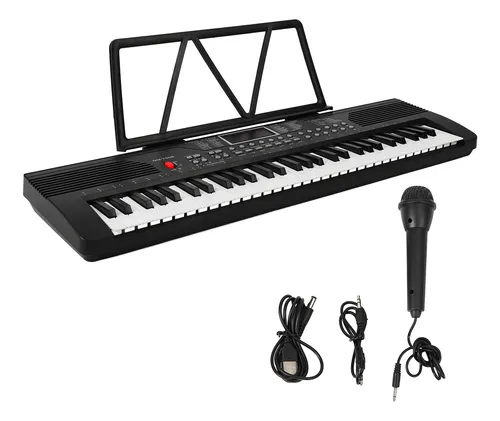 comprar 300 Ritmos Teclado Musical Piano De 61 Teclas Electronico