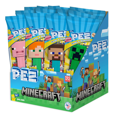 Paquete De Fiesta Pez Minecraft Pez Con 12 Dispensadores Y C