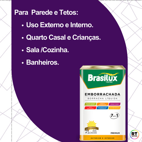 Tinta Roxo Intenso Emborrachada 16l Infiltração E Fissuras