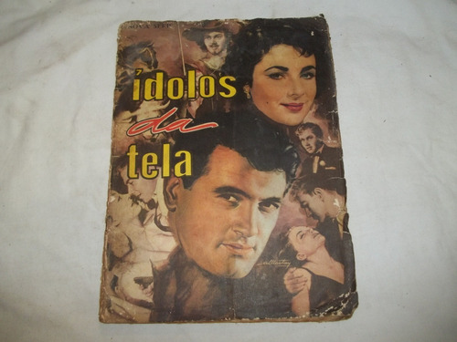 Álbum De Figurinhas Ídolos Da Tela Incompleto Nova Serie