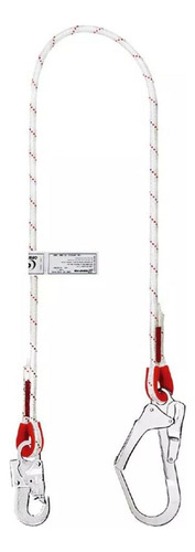 Kit Arnés 4a + Cabo De Vida Cuerda Perlón / Upteck