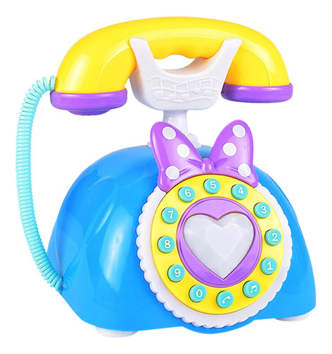 Juguete De Teléfono Para Bebés Educación Temprana Con Luz