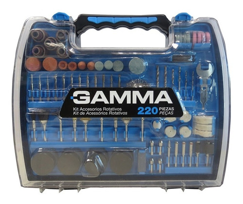 Set Kit Gamma Accesorio Mini Torno Juego 220 Piezas Maletin 