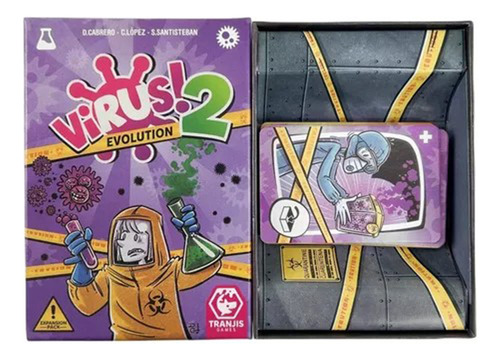 Juego De Cartas Set De Virus 1 Y Virus 2 De Mesa En Español