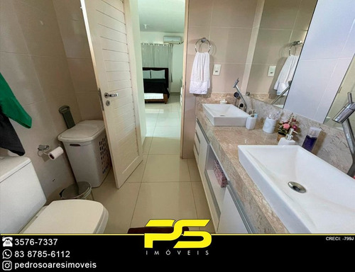 Imagem 27 de 30 de Casa Com 5 Dormitórios Para Alugar, 400 M² Por R$ 10.000/mês - Portal Do Sol - João Pessoa/pb #pedrosoares - Ca1524