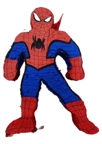 Piñata De Spiderman Tematica Super Héroes 