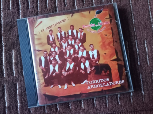 La Arrolladora Banda El Limon Cd Corridos Arrolladores