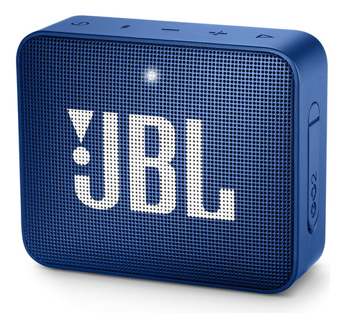 Bocina Portátil Jbl Go 2 Bluetooth Azul Resistente Al Agua