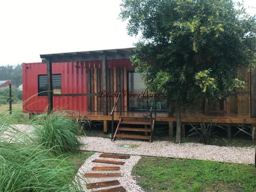 Venta De Terreno Con Container En Balneario Buenos Aires, 1 Dormitorio- Ref: 19310