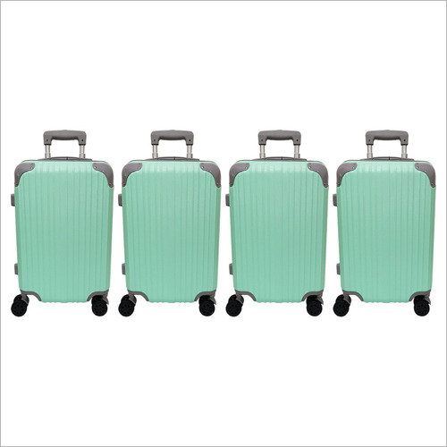 Kit Maletas Viaje Carry On Mano Avión Ligera 20pulgadas 4pz Color Menta Vintage