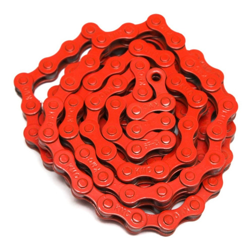 Cadena Bmx Kmc Hv410 ¡roja! Freestyle 1/2 X 1/8