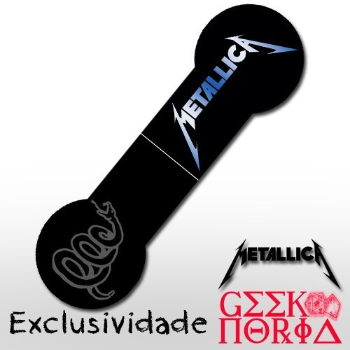 Marcador Magnético Personalizado Rock - Metallica