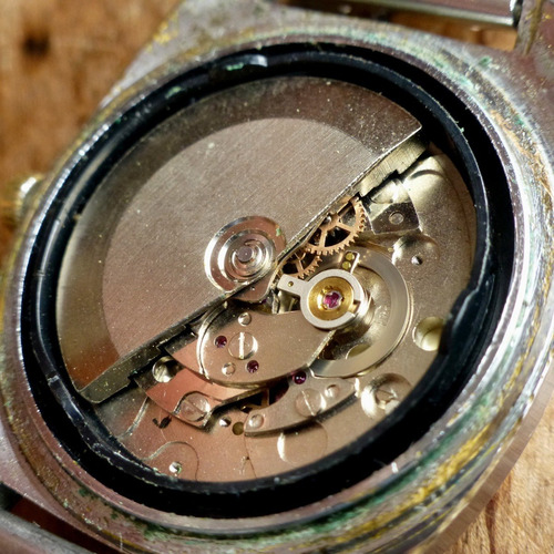 Imagen 4 de 5 de Altimatic Automático Ecuador Antiguo Reloj Retro 111019swt