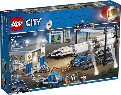 Lego 60229 City Ciudad Ensamble Y Transporte Del Cohete