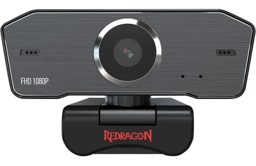 Webcam Camara Pc + Microfono 1080p Usb Redragon Gw800 Hitman