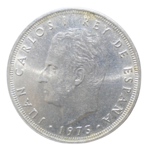 Nvs-moneda España 25 Pesetas 1975 Juan Carlos I Corona O3y#1 (Usado)