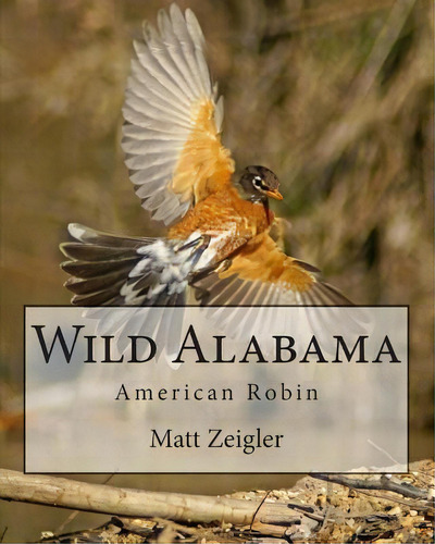 Wild Alabama : American Robin, De Matt Zeigler. Editorial Createspace Independent Publishing Platform, Tapa Blanda En Inglés