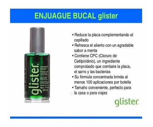 Enjuague Bucal Glister
