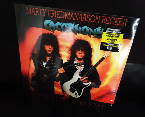 Cacophony-speed Metal Symphony Marty Friedman/becker-vinilo