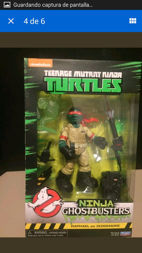 Tortugas Ninja Cazafantasmas. Tnmt Version Ghostbusters (Usado)