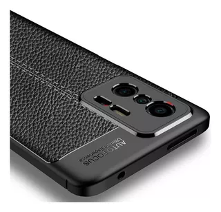 Funda Para Xiaomi 11t Pro Tpu Leather Case + Mica