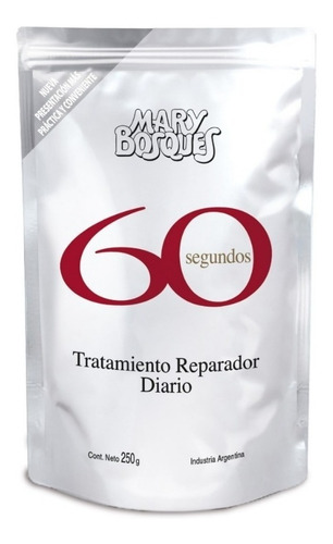 60 Segundos Tratamiento Reparador Diario Mary Bosques 250gr 