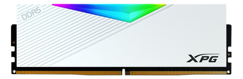 Memoria RAM Lancer RGB gamer color blanco  16GB 1 XPG AX5U5200C3816G-CLARBK