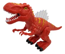 Comprar Dinosaurio T Rex Camina Rugido Luces Pila Robot Sonido Pila
