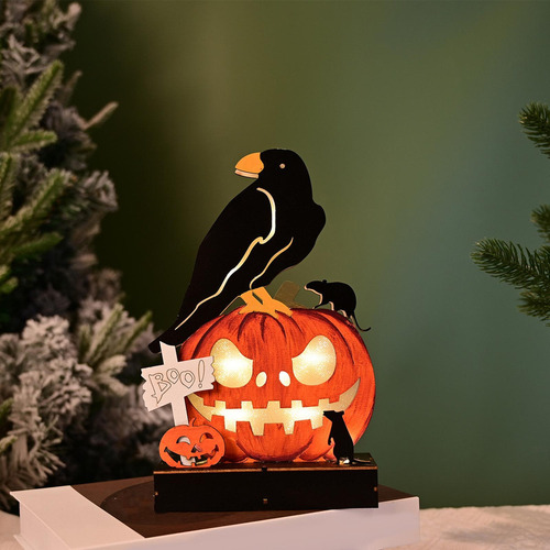 Decoraciones Interiores De Halloween Decoración Led De Mesa