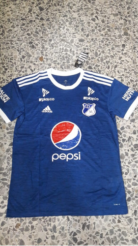 Camisa Millonarios 2018 Azul Importada!