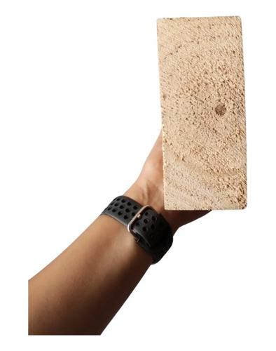 Taco Grande De Madera De Pino En Bruto