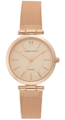 Reloj Mujer Anne Klein Ak-3564rgrg Rose Oro Tone Acero Inox