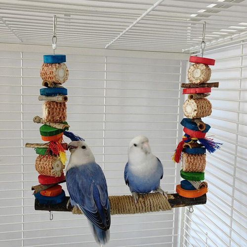 Columpio Para Pájaros, Juguete Para Morder De Pájaro,