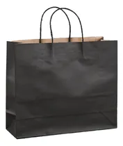 Comprar 30 Bolsas De Papel Ecológicas Portátil Decorativas Color Negro Bolsa De Papel Kraft