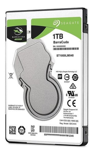 Hd Notebook 1000gb Seagate Samsung Sata 3 Garantia 1 Ano