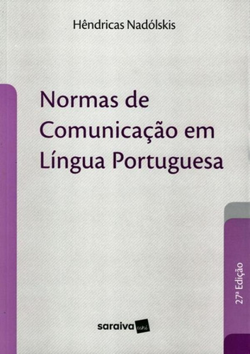 Normas De Comunicacao Em Lingua Portuguesa - 27ª Edicao