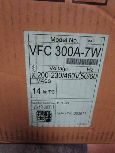 Fuji Electric Vfc300a-7w Ring Compressor *new In Box* Ddj