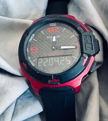 Reloj Tissot - T-race Touch - T081.420.97.207.00 Negro Rojo Negro (Usado)