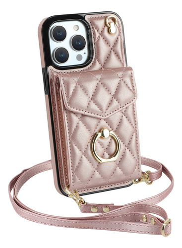 Aplicable A Funda Piel Para iPhone Carcasa De Bolsa Con
