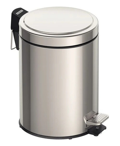 Lixeira 5 Litros Inox Com Pedal Tramontina