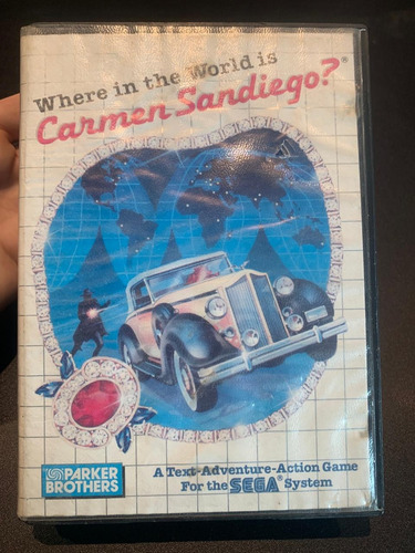 Where In The World Is Carmen Sandiego? Sega Master System (Usado)