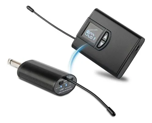 . Sistema De Micrófono Inalámbrico Usb Audífonos Y Clip