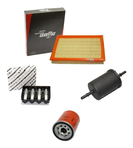 Kit De Revisão Original Fiat / Filtro Combustível Ar