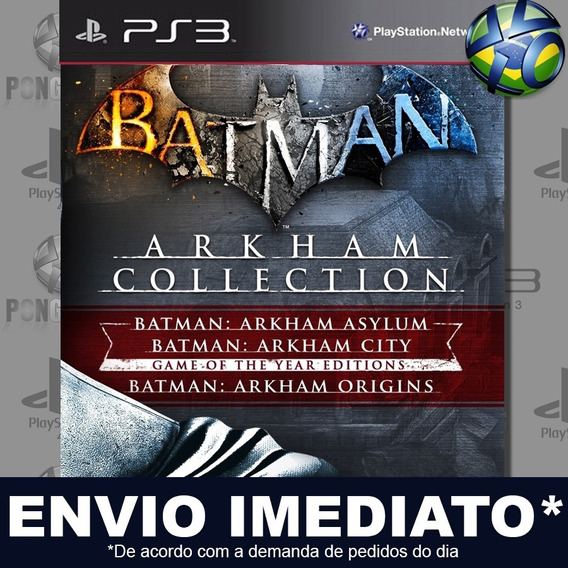 Batman Arkham Collection Ps4 | MercadoLivre ?