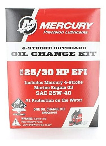 Oem Mercury Marine 4 Tiempos 25-30hp Efi Kit De Cambio De Ac