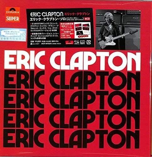 Cd Eric Clapton (anniversary Deluxe Edition) (4 X Shm-cd) -