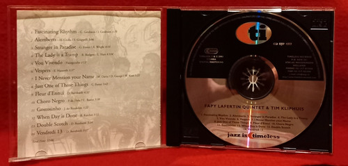 Fapy Lafertin Quintet Fleur D' Ennui Gypsy Jazz Holanda 2001 (Usado)